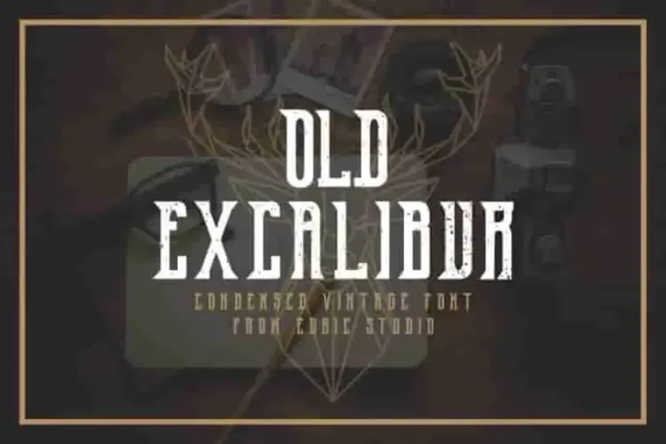 OldExcalibur Modern Sans Serif Fonts