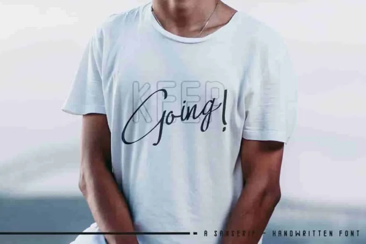 Qalin SansSerif Handwritten Font Duo