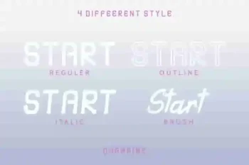 Quamaine Brush Sans Serif Font