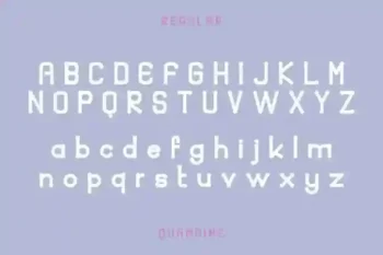 Quamaine Brush Sans Serif Font