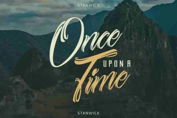 Stanwick Calligraphy Font Duo