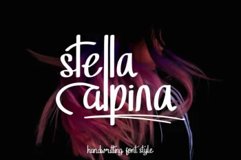 StellaAlpina Graffiti Hand-drawing Font TRIO