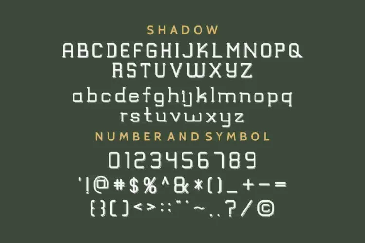 TRUMANS Modern Sans Font Duo