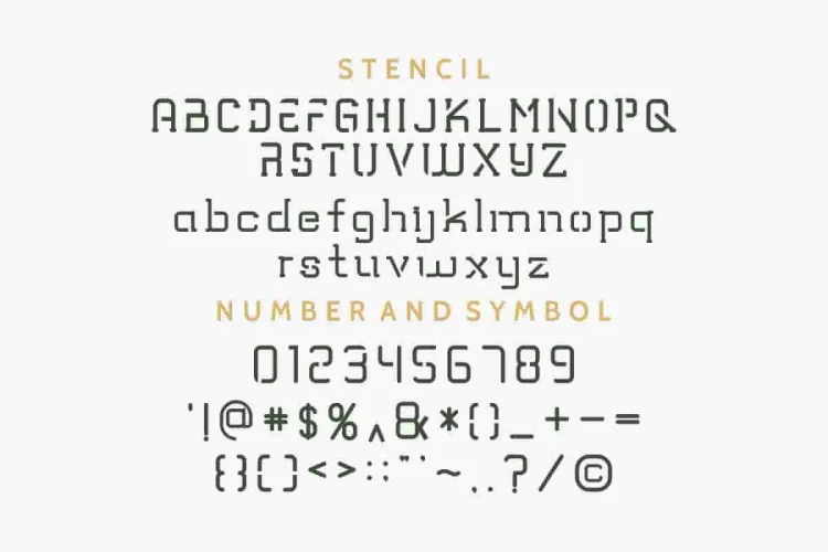 TRUMANS Modern Sans Font Duo