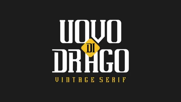 Uovo Di Drago Serif Fonts
