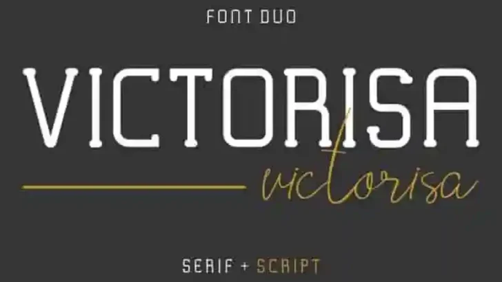 Victorisa Special 5 Fonts