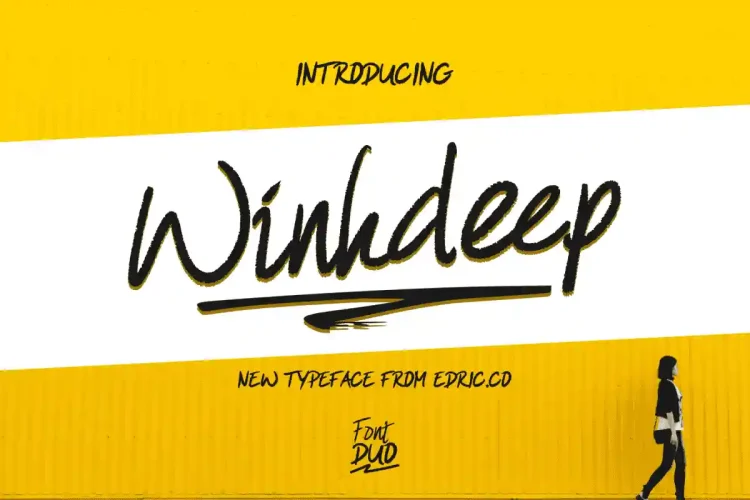 WinkDeep Font