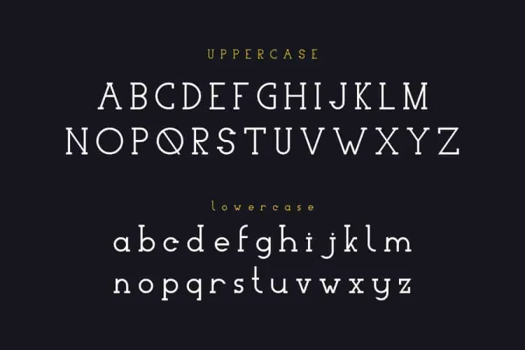 Woolacombe Slab Serif Font