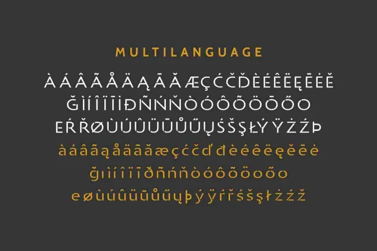 Allcan Modern Display Font