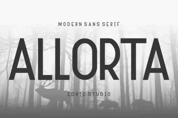 Allorta Elegant Sans Font