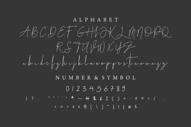 Brillante Luna Piena Font