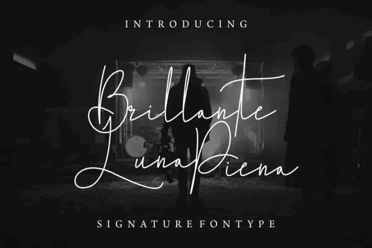 Brillante Luna Piena Font