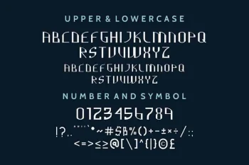 Cully Decorative Futuristic Font