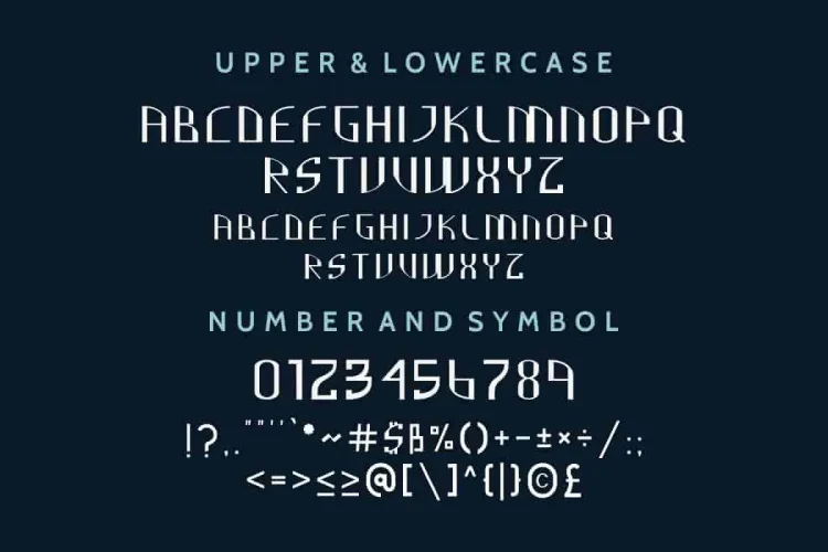 Cully Decorative Futuristic Font