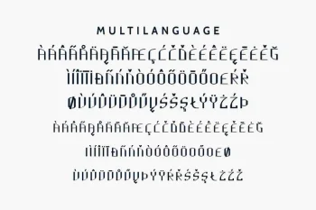 Cully Decorative Futuristic Font