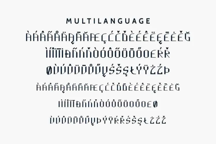Cully Decorative Futuristic Font