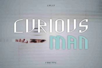 Cully Decorative Futuristic Font