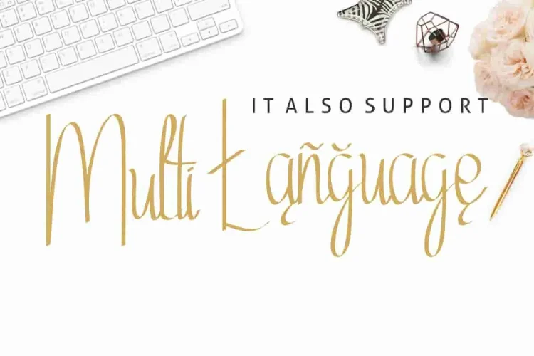 Ethelyne Script Handwriting Font