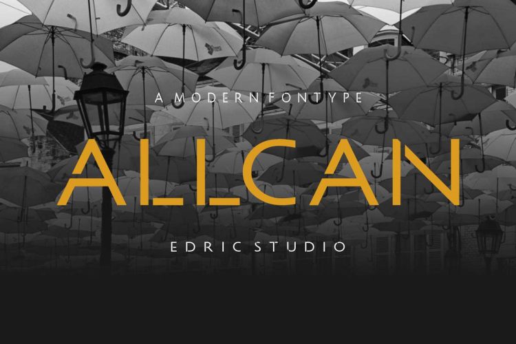 Allcan Modern Font - Image 11