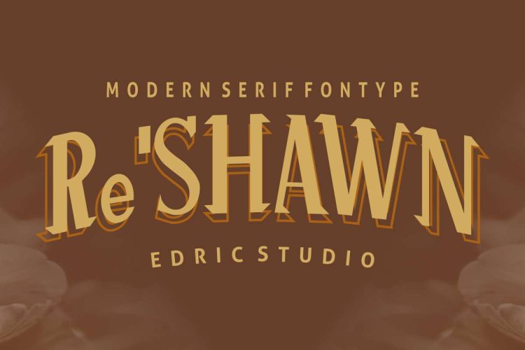 Re'shawn Vintage Font