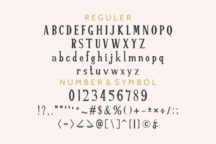 Re'shawn Vintage Font - Image 3