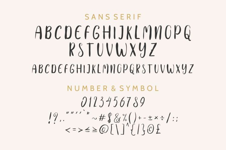 TheRightAttitude Font Duo - Image 2