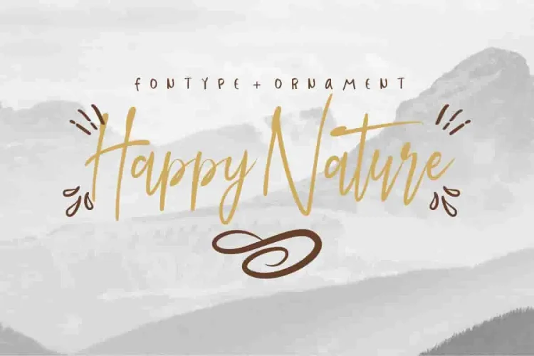 HappyNature Script and Ornament
