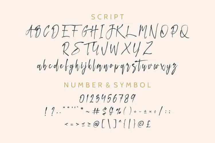 HappyNature Script and Ornament