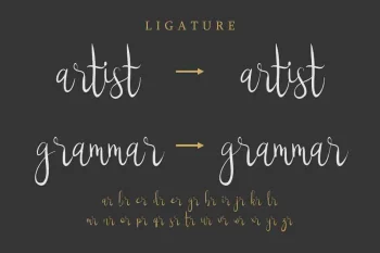 Hilliard Script Typeface Font