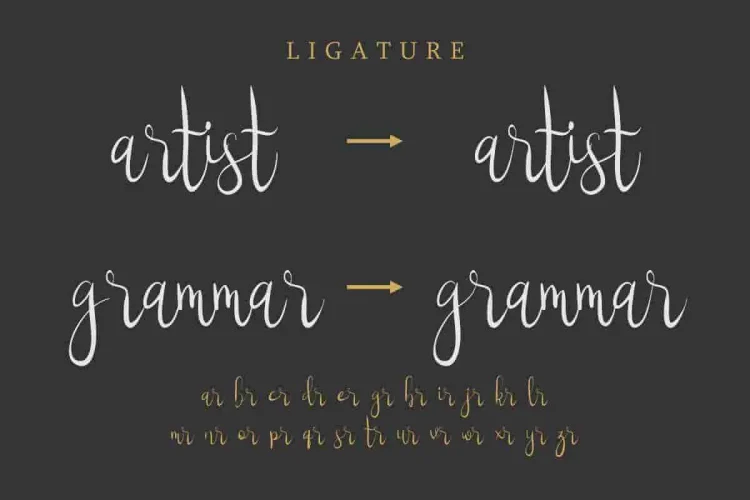 Hilliard Script Typeface Font