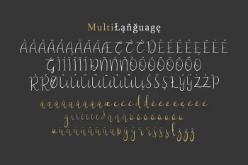 Hilliard Script Typeface Font