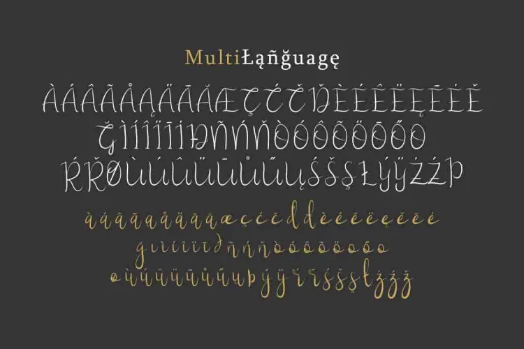 Hilliard Script Typeface Font