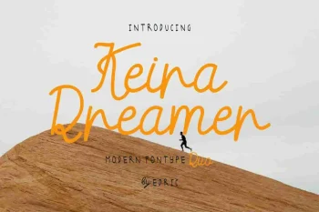 Keira Dreamer Modern Font Duo