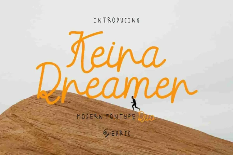 Keira Dreamer Modern Font Duo