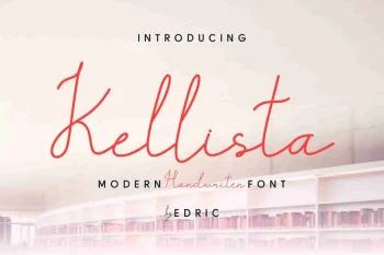 Kellista Handwritting Font