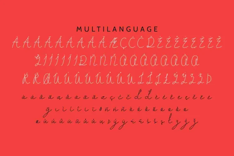 Kellista Handwritting Font