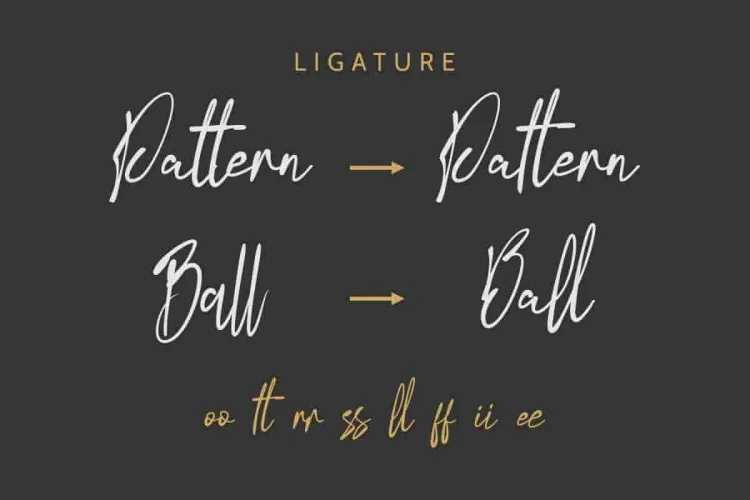 PancakeBatter with Alternative Glyph