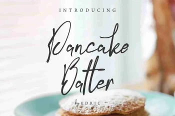 PancakeBatter with Alternative Glyph
