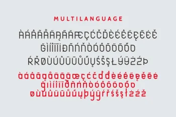 Reyburn Modern Family 4 Fonts