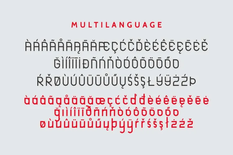 Reyburn Modern Family 4 Fonts