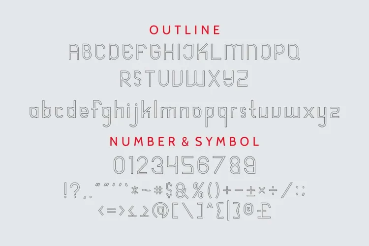 Reyburn Modern Family 4 Fonts
