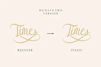 Syllia Calligraphy Script Font