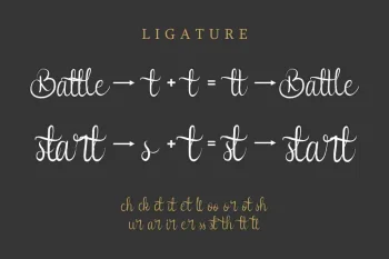 Syllia Calligraphy Script Font