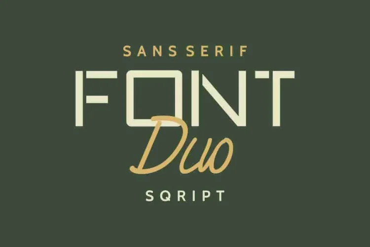 TANTRA Sans Script Font Trio