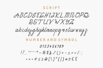 TANTRA Sans Script Font Trio