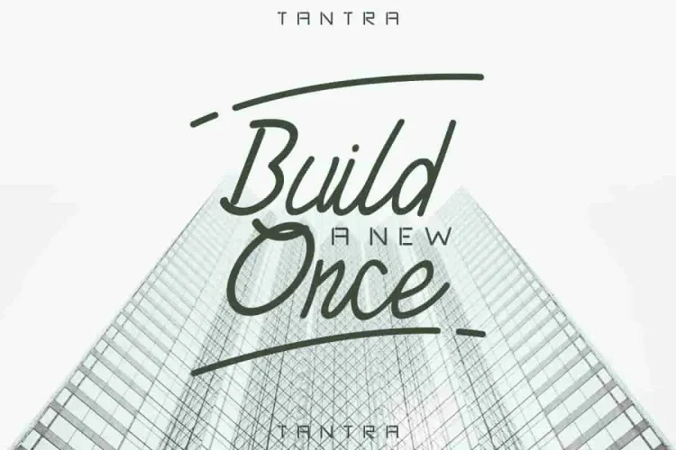 TANTRA Sans Script Font Trio