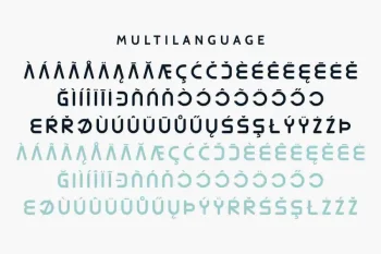 Verwalter Futuristic Font