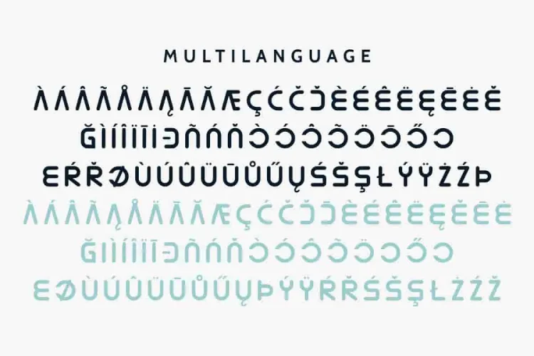 Verwalter Futuristic Font