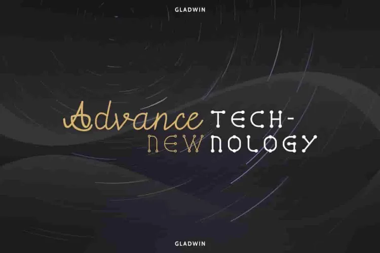 Gladwin Script Style Font Duo