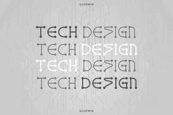 Gladwin Script Style Font Duo